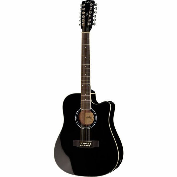 Harley Benton D-200CE-12BK