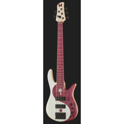 Fodera Yin Yang Std 5 Purple/WH EMG