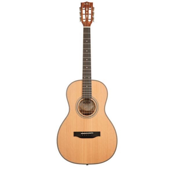 Kala Solid Cedar Top Parlor Guitar
