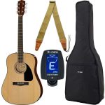 Fender CD-60 NA Bundle : Reseña honesta y prueba de sonido