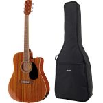 Reseña completa de la Harley Benton CLD-60SMCE NT w/Bag : Opiniones de expertos