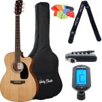 Análisis de la Harley Benton Custom Line CLA-16SCE Bundle : ¿La mejor guitarra acústica?