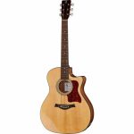 Prueba acústica y opiniones de la Harley Benton Custom Line CLG-48CE Wide NT