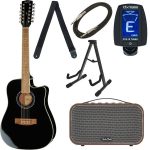 Harley Benton D-200CE-12BK Bundle : Todo lo que debes saber antes de comprar