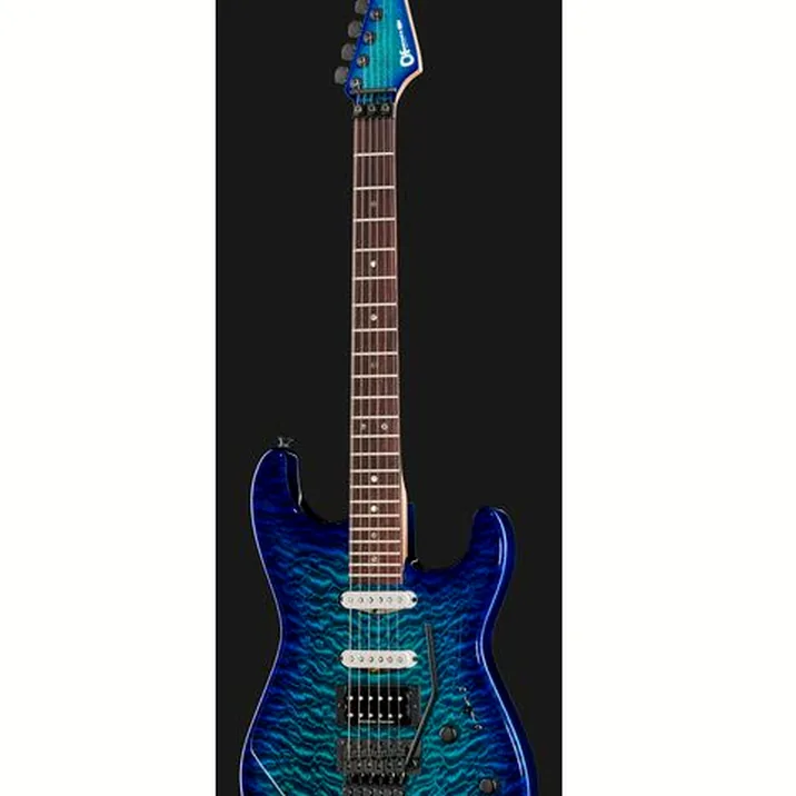 Charvel San Dimas HSS FR QMT Chlorine