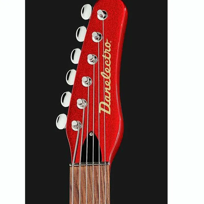 Danelectro 56 Vintage Baritone Red Metall