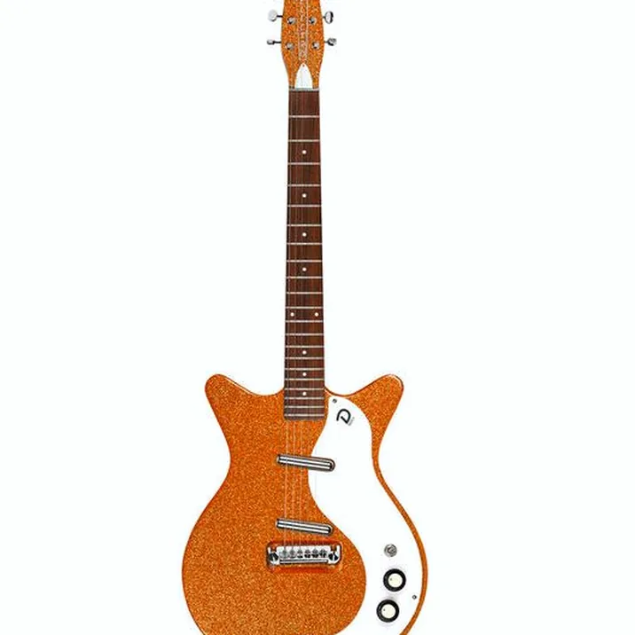 Danelectro 59M NOS+ Orange Metalflake