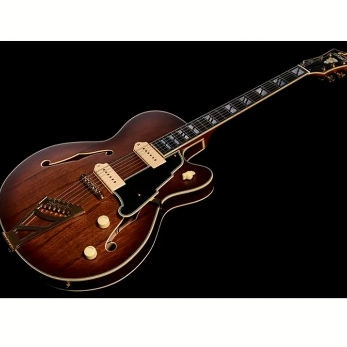 Dangelico Deluxe 59 Satin Brown Burst