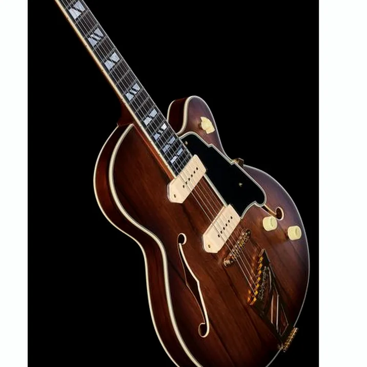 Dangelico Deluxe 59 Satin Brown Burst