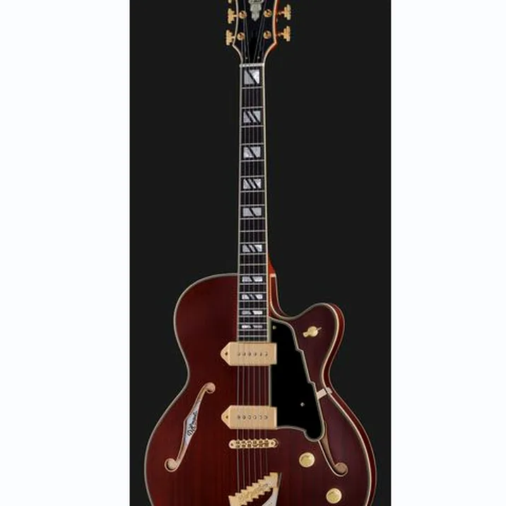DAngelico Deluxe 59 Satin Trans Wine