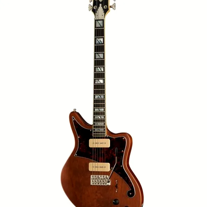 DAngelico DLX Bedford SH Matte Walnut
