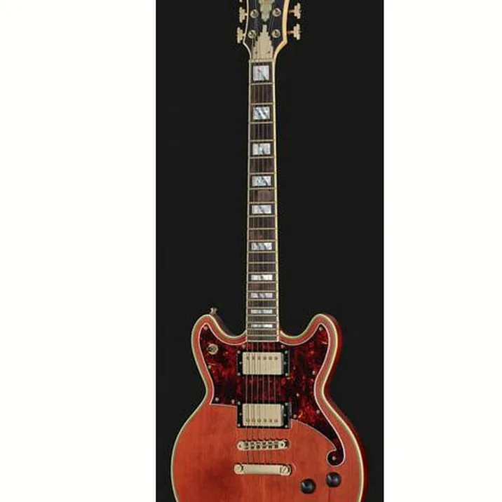 DAngelico Deluxe Brighton Matte Walnut
