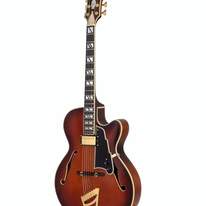 DAngelico Excel 16 Amaretto Burst
