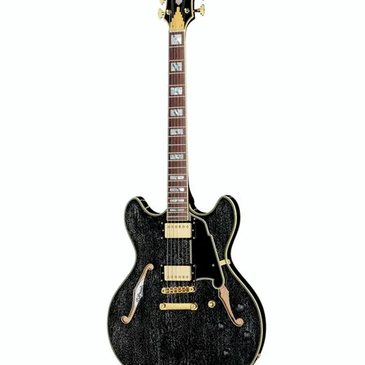 DAngelico Excel DC Black Dog