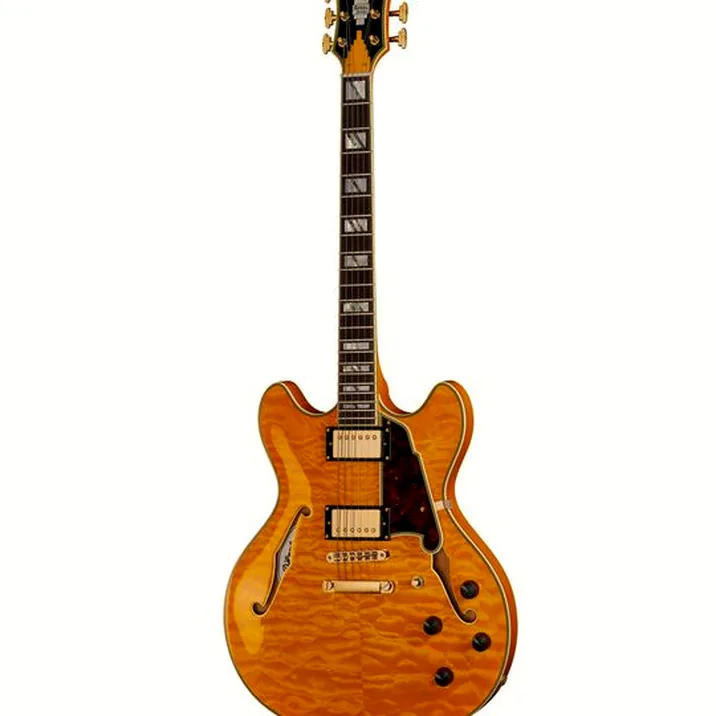DAngelico Excel DC XT Vintage Nat Quilt