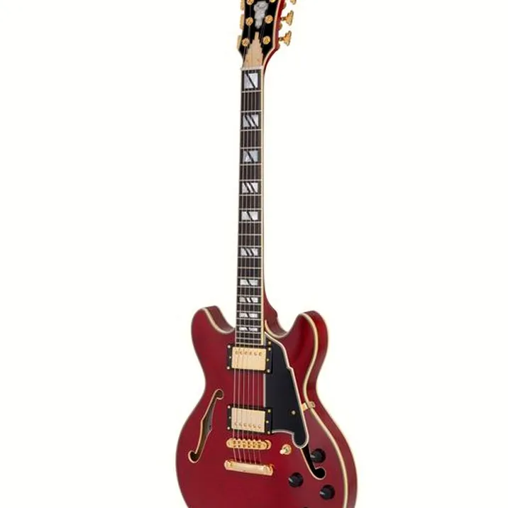 DAngelico Excel Mini DC Trans Cherry 25