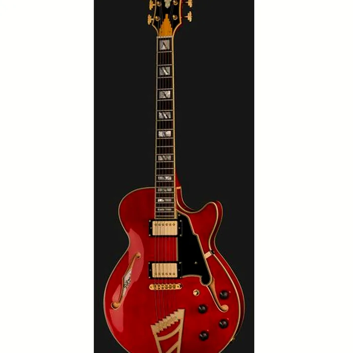 DAngelico Excel SS Trans Cherry