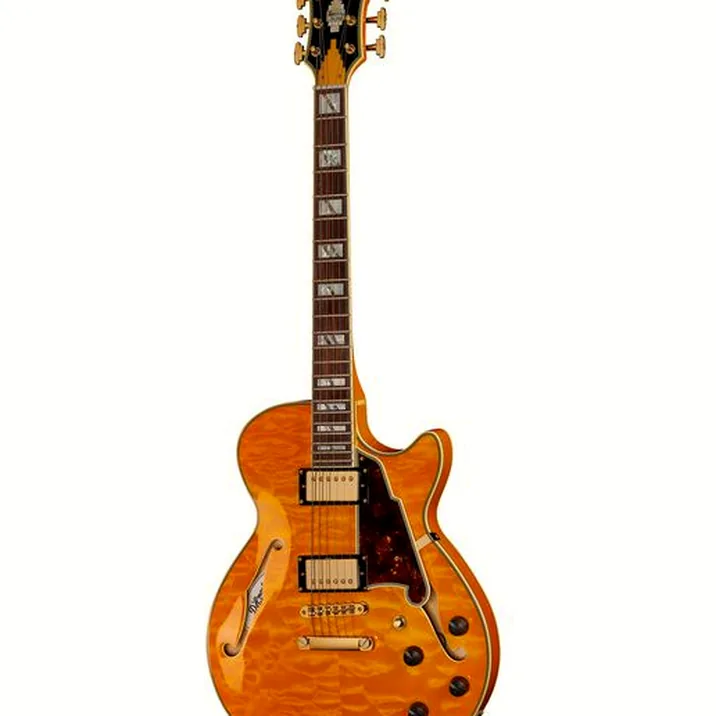 DAngelico Excel SS XT Vintage Nat Quilt