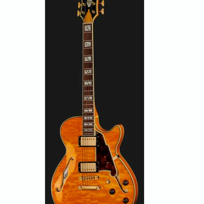 DAngelico Excel SS XT Vintage Nat Quilt