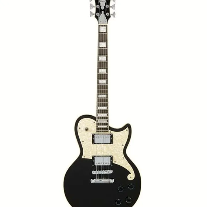 DAngelico Premier Atlantic Black Flake