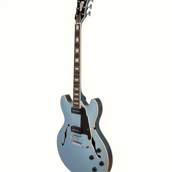 DAngelico Premier DC Boardwalk P90 Ice B