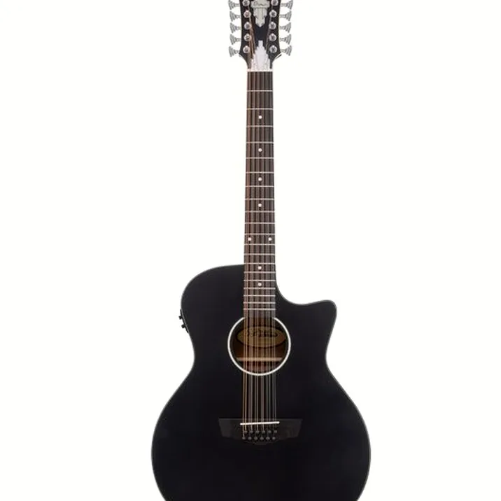DAngelico Premier Fulton LS Matte Black