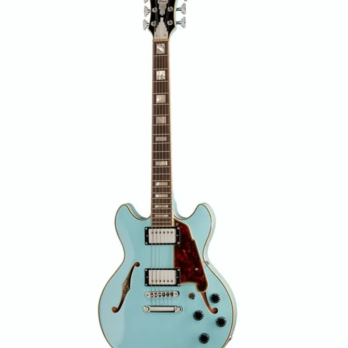 DAngelico Premier Mini DC Sky Blue