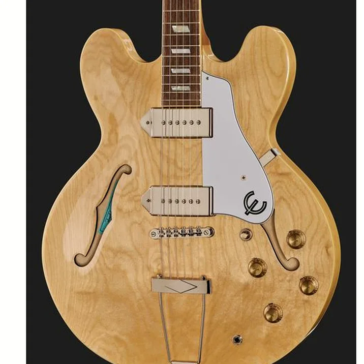 Epiphone Casino Natural w/ Epi Pro P90