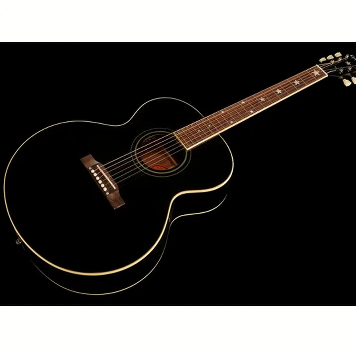Epiphone J-180 LS Ebony