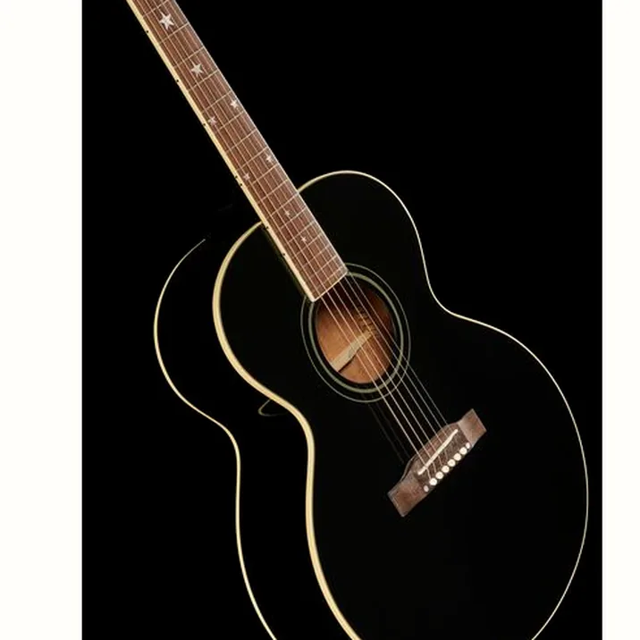 Epiphone J-180 LS Ebony