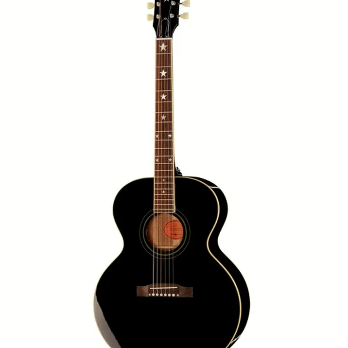 Epiphone J-180 LS Ebony