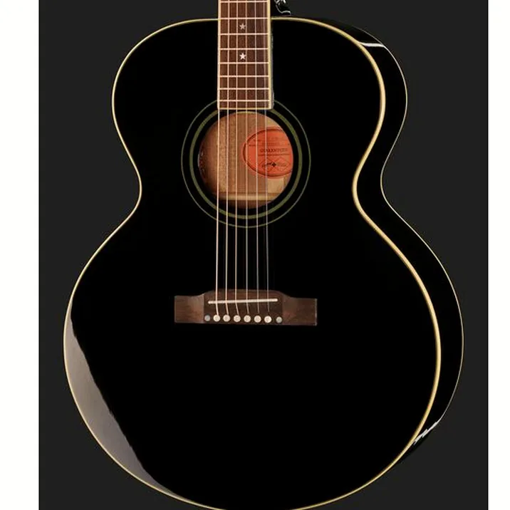 Epiphone J-180 LS Ebony
