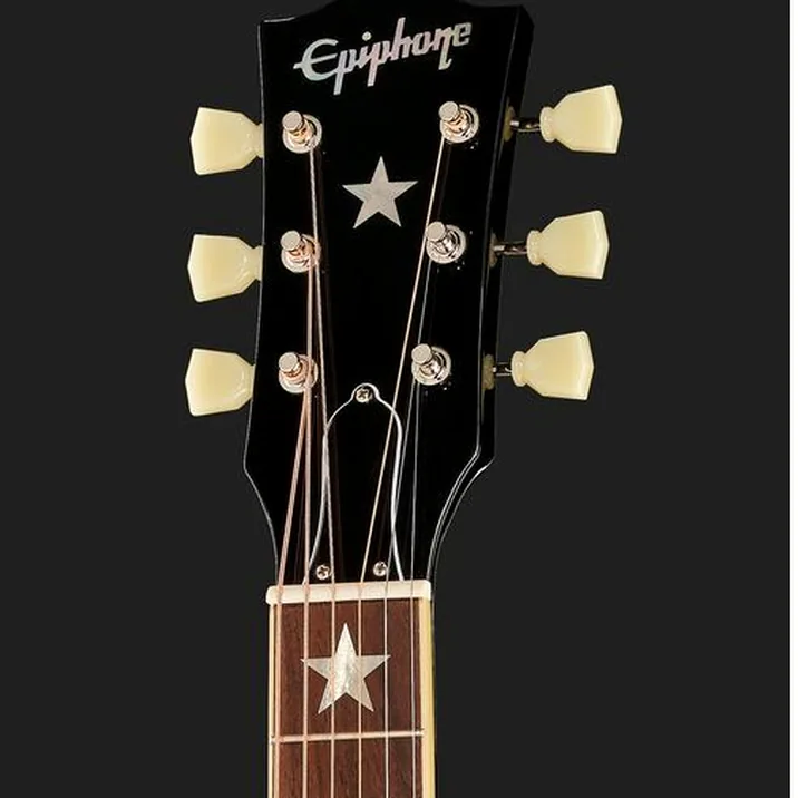Epiphone J-180 LS Ebony
