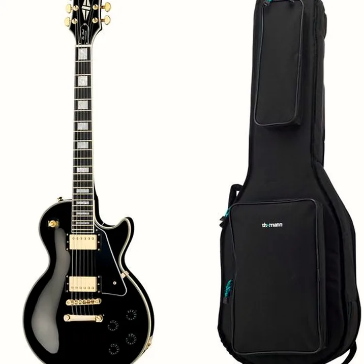 Epiphone Les Paul Custom Ebony w/Bag