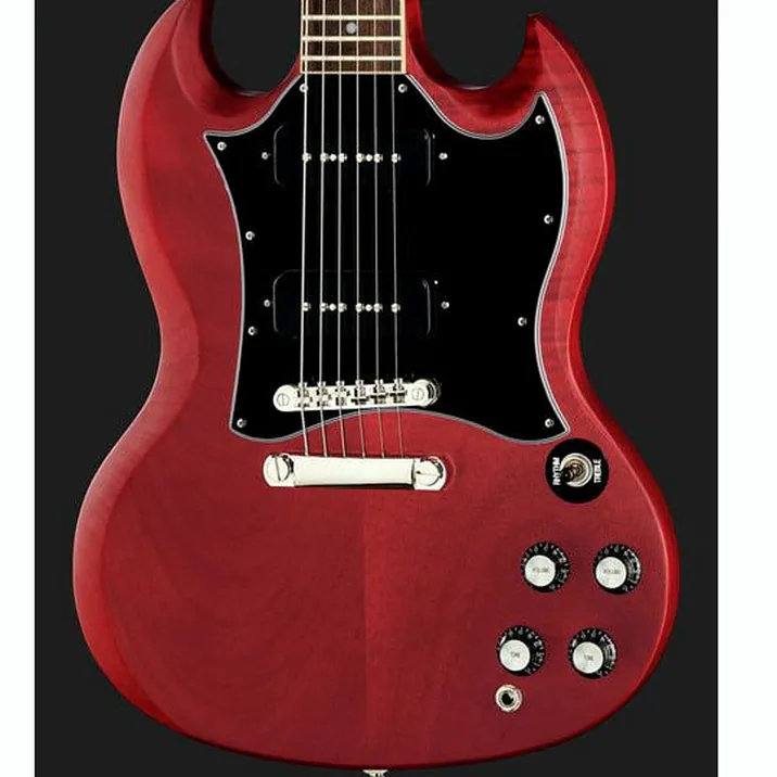 Epiphone Sg Classic Worn P 90 Cherry