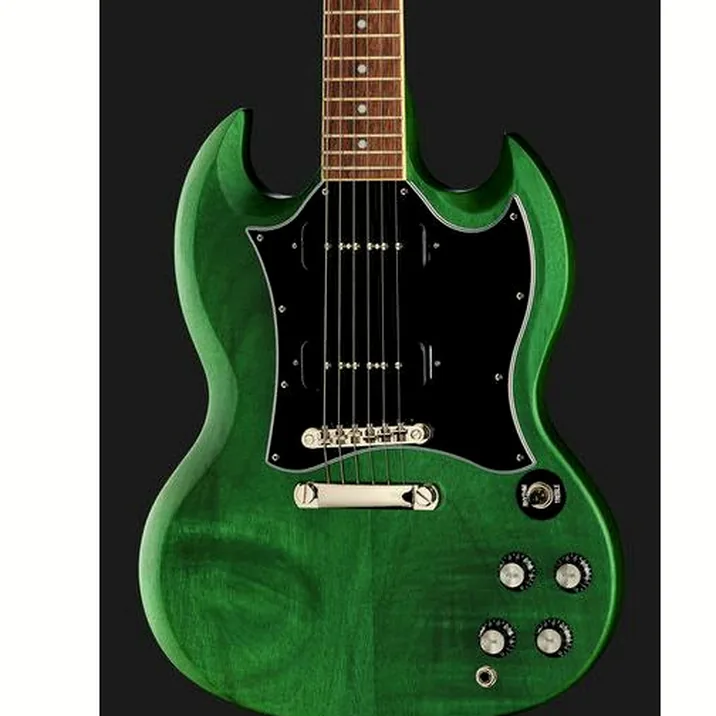 Epiphone Sg Classic Worn P 90 Green