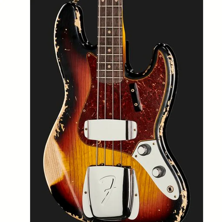 Fender 62 Jazz Bass Heavy Relic 3Ts