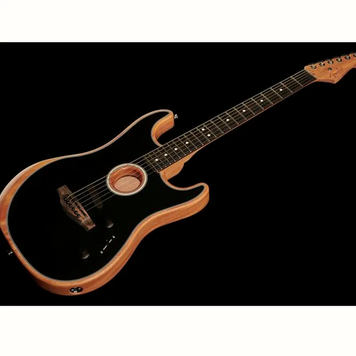 Fender Am Acoustasonic Strat Bk