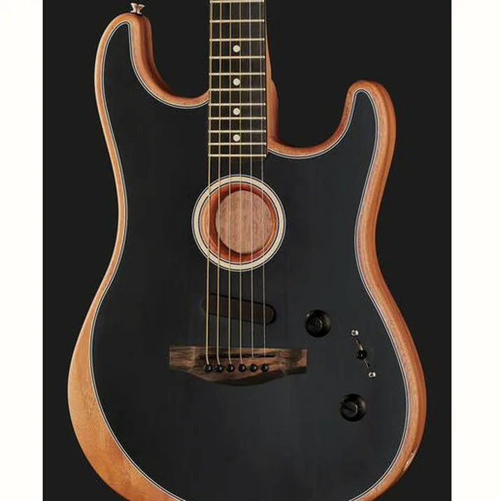 Fender Am Acoustasonic Strat Bk