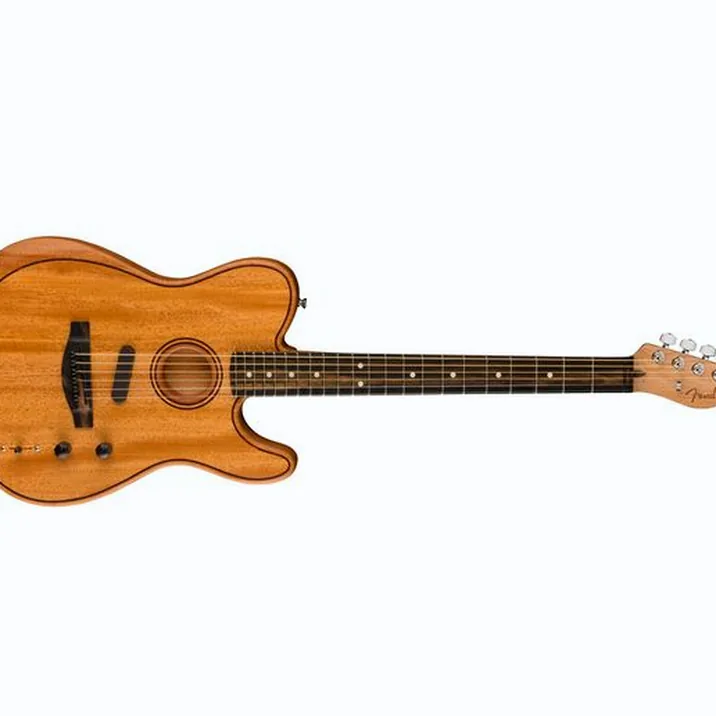 Fender AM Acoustasonic Tele Mah NAT