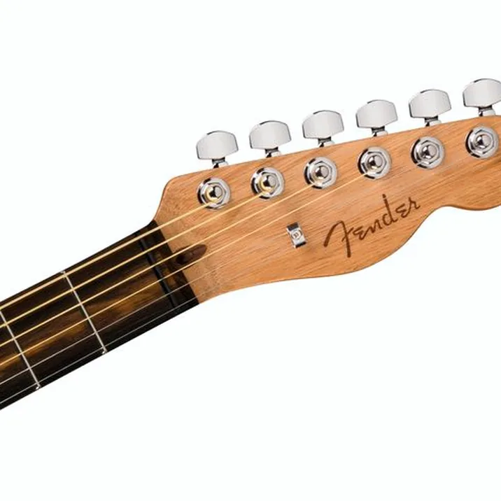 Fender Am Acoustasonic Tele Mah Nat