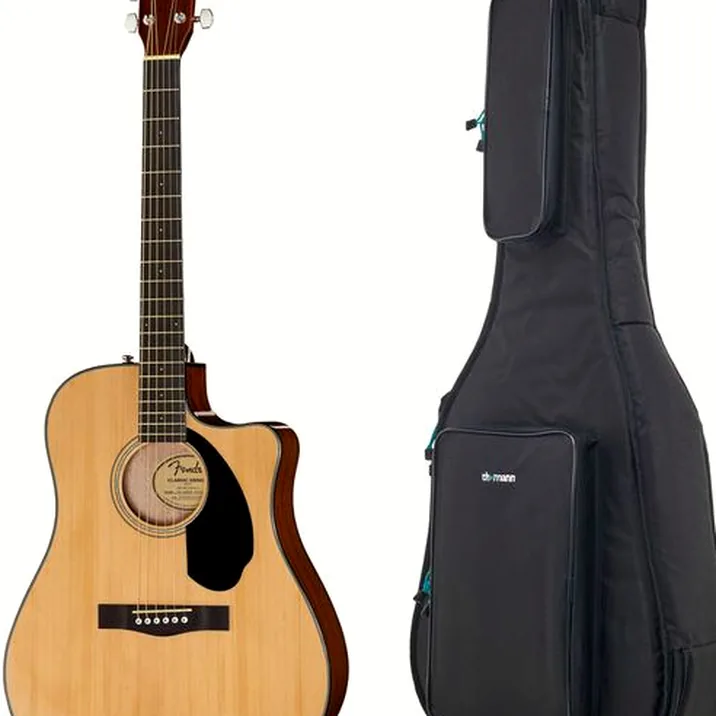 Fender CD-60SCE Nat WN w/Bag