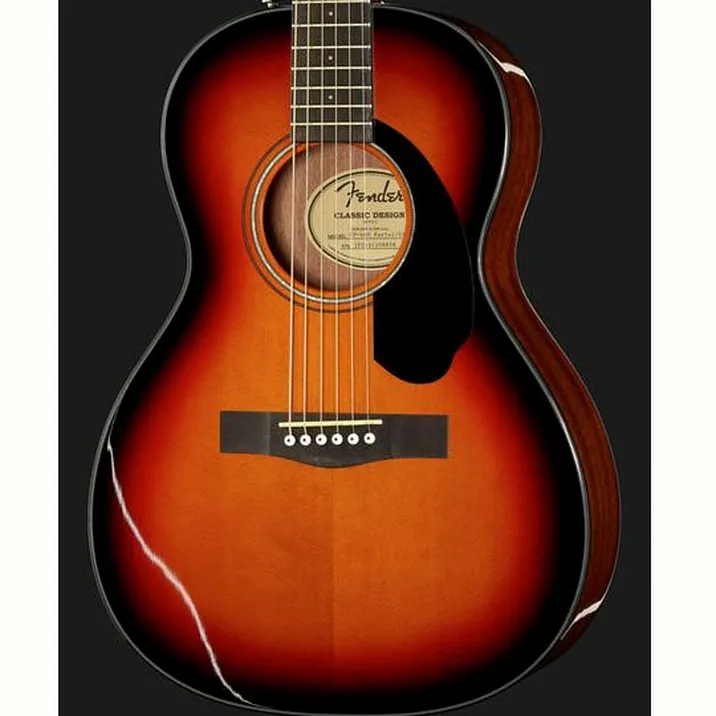 Fender Cp 60S Parlor Sunburst Wn