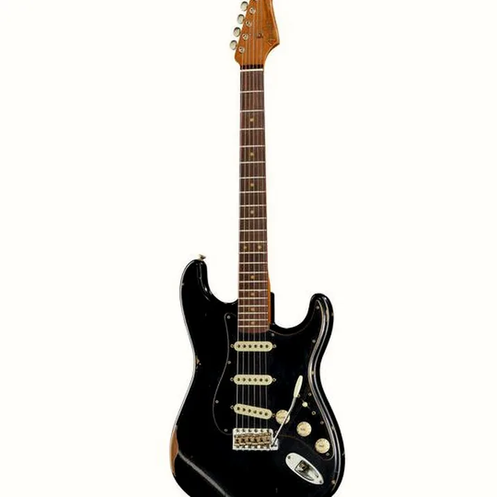 Fender Strat Roasted Dual-Mag BK LTD