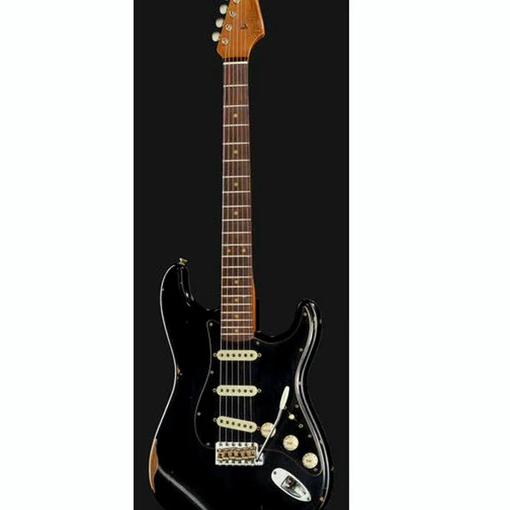 Fender Strat Roasted Dual-Mag BK LTD
