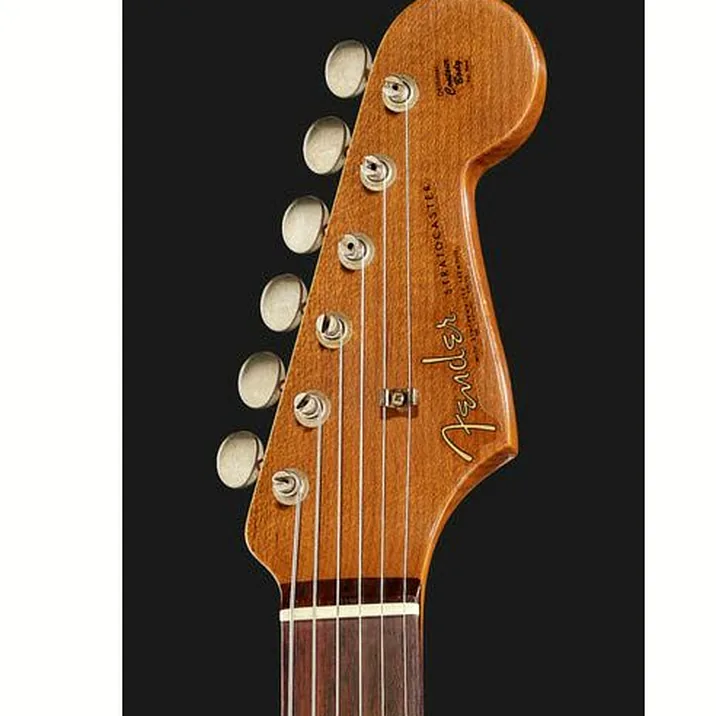 Fender Strat Roasted Dual Mag Bk Ltd 457661