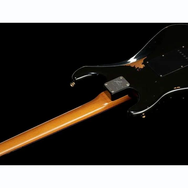 Fender Strat Roasted Dual Mag Bk Ltd 457661
