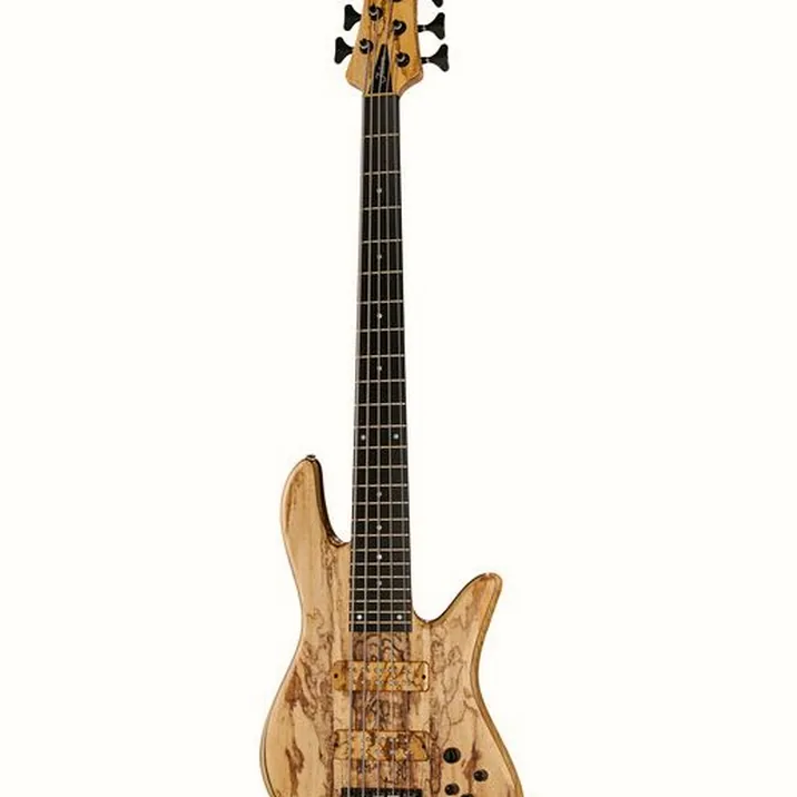 Fodera Emperor Elite 5 Spalted Mango