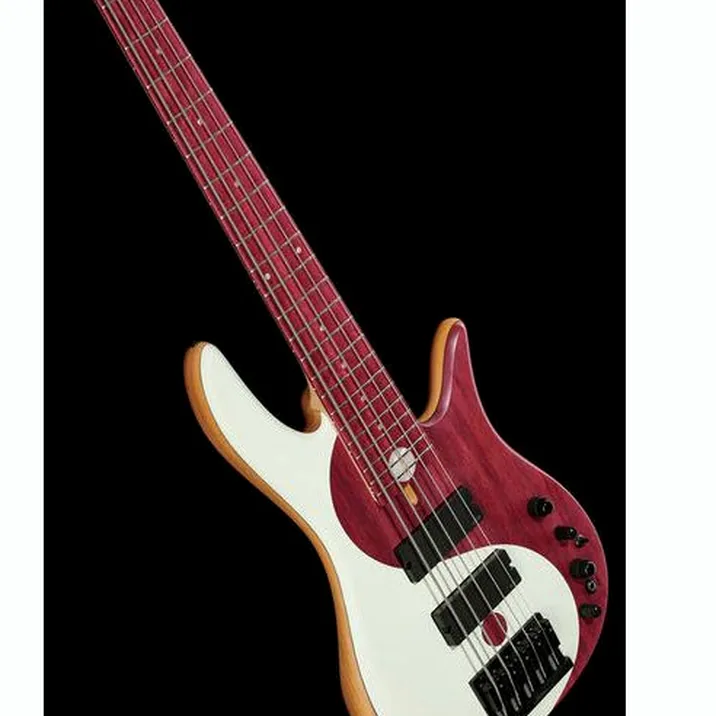 Fodera Yin Yang Std 5 Purple Wh Emg
