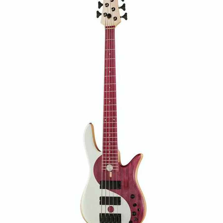 Fodera Yin Yang Std 5 Purple/WH EMG